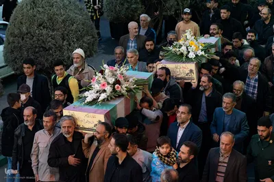 استقبال از ۶ شهید گمنام در کرج