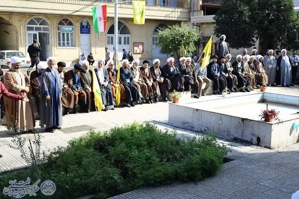 اجتماع ضد صهیونیستی طلاب، استادان و مبلغان شهرستان ساری