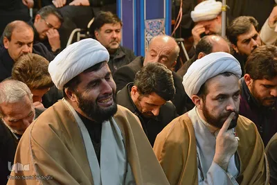 مراسم عزاداری شهادت حضرت فاطمه (س) در بیت امام جمعه تبریز