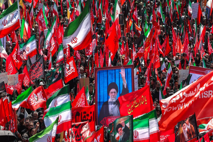 مراسم تشییع پیکر رهبر شهید انقلاب در تهران