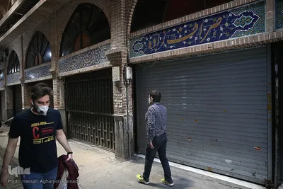 اولین روز بازار تهران پس از تعطیلی اجباری مقابله با شیوع ویروس کرونا