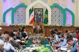 قرائت خطبه غدیردر حرم مطهرشاهچراغ(ع)‎‎