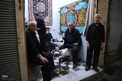 عزاداری هشتم محرم در بازار تبریز
