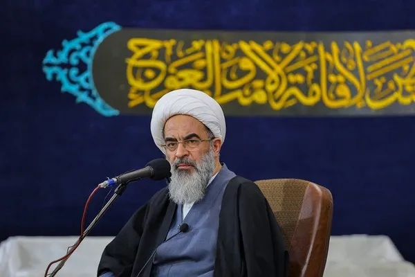مراسم عمامه گذاری طلاب حوزه علمیه حضرت ولی‌عصر(عج) بناب