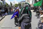 آیین نمادین حرکت کاروان حسینی و شبیه‌خوانی عاشورای حسینی در اهر