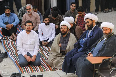 تجمع طلاب حوزه علمیه سمنان در حمایت از مقاومت فلسطین‎
