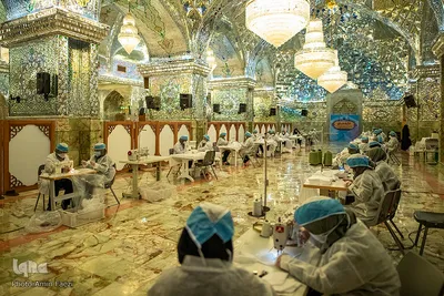 حرم شاهچراغ باز شد!