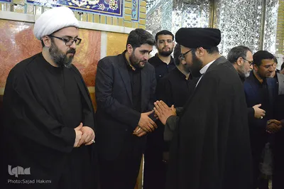 مراسم تشیع پیکر مطهر آیت الله اسدالله ایمانی در قم