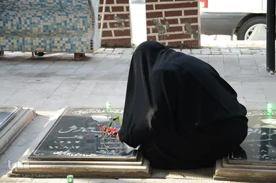 آئین غبار روبی و عطر افشانی مزار شهدا