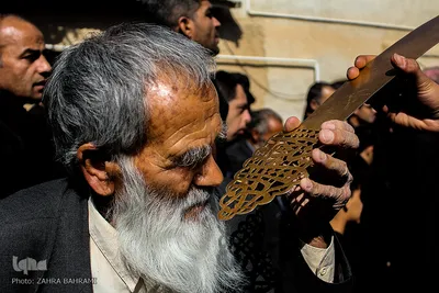 آئین سنتی«علَم‌کشان» در روستای انجدان - اراک/عکاس:زهرا بهرامی