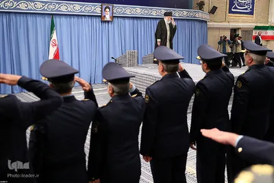 دیدار فرماندهان و کارکنان نیروی هوایی ارتش با فرمانده کل قوا