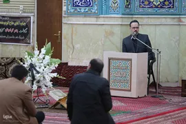 مراسم ترحیم مرحوم یعقوب منصوری پدر کریم منصوری قاری ممتاز و بین المللی کشور