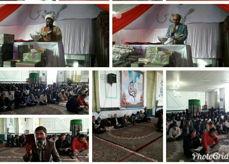 مراسم احیای نیمه شعبان در کوهبنان برگزار شد