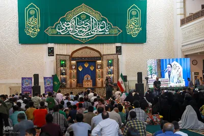بزرگداشت روز حضرت شاهچراغ(ع)‎ در محفل انس با قرآن «بشری»