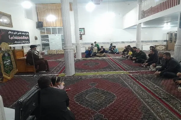 مراسم بزرگداشت ایام فاطمیه در بانه برگزار شد