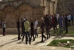 Sionist terrorçular Fələstində Əqsa məscidinə basqın ediblər
