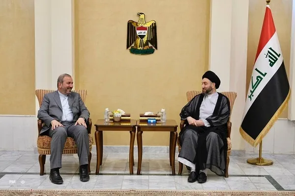 بررسی تسهیل مراسم پیاده‌روی اربعین در دیدار سفیر ایران با عمار الحکیم