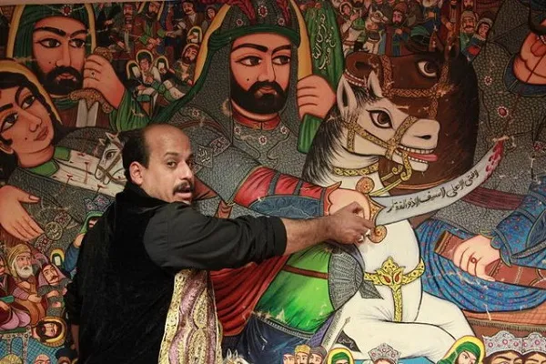 برپایی مجالس نقالی و مولودی خوانی در بوستان آب و آتش و موزه ملی ملک
