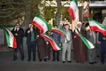 اجتماع دانشگاهیان دانشگاه تبریز در حمایت از آرمان‌های انقلاب