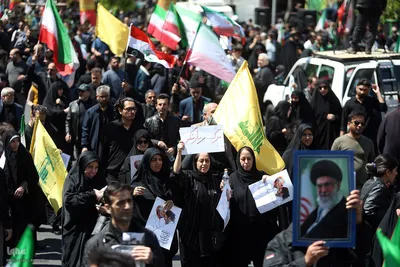تهران در سوگ چهلمین روز شهادت رهبر شهید انقلاب اسلامی