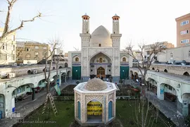 افراشته فیروزه‌ای؛ مسجد معیرالممالک به قدمت تاریخ تهران