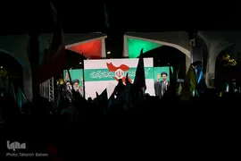تشییع پیکر سردار شهید حاج مجید خادمی در تهران