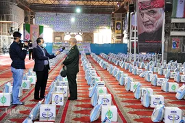 رزمایش مواسات و کمک مومنانه در اهواز