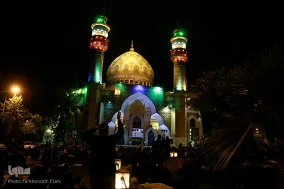 احیای شب بیست و یکم ماه مبارک رمضان در مسجد امام صادق(ع)