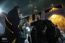 عزاداری شب شهادت امام جواد(ع) در حرم حضرت معصومه(س)