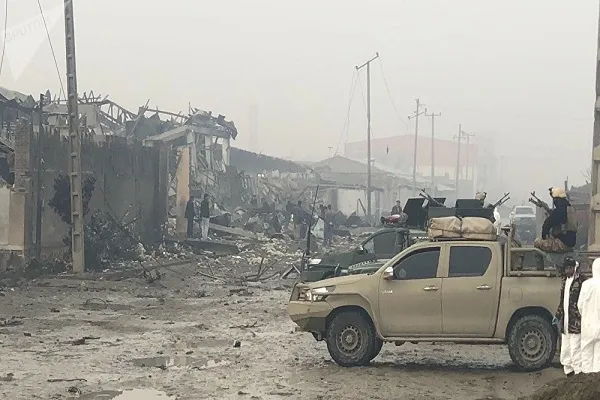 کشته شدن ۱۰ نفر در انفجار یک ساختمان امنیتی انگلستان در کابل