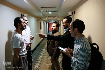 همراه با متسابقان و داوران در هتل محل اسکان