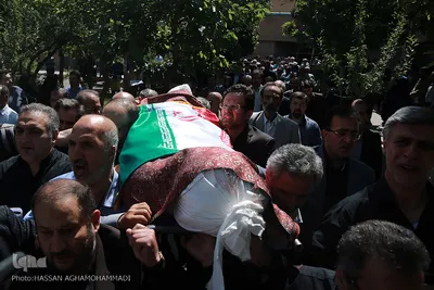 مراسم تشییع پیکر مرحوم «محمد امین قانعی راد» رئیس سابق انجمن جامعه‌شناسی ایران