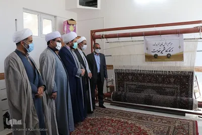 هنری بر دار قالی به سبک وقف