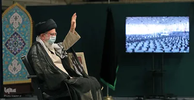 مراسم عزاداری اربعین حسینی با حضور رهبر انقلاب