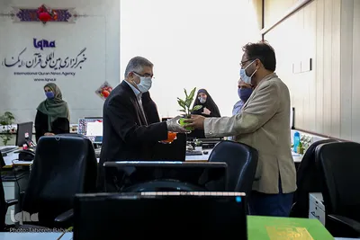 بازدید و تقدیر رئیس جهاد دانشگاهی از خبرنگاران ایکنا