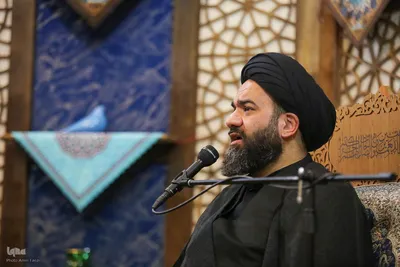 مراسم عزداری شب شهادت امام جعفر صادق علیه السلام در سوّمین حرم اهل‌بیت علیهم السلام‎
