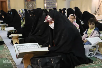 ترتیل خوانی قرآن کریم در مصلی تبریز‎‎