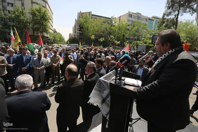 تجمع دانشگاهیان در حمایت از مردم مظلوم غزه