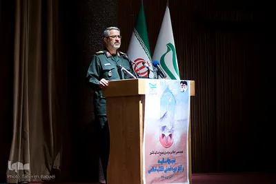 سردار غلامحسین غیب‌پرور در هجدهمین اجلاس سراسری بسیج اساتید
