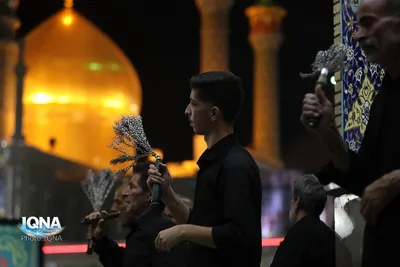 شب رحلت نبی مکرم اسلام(ص) در حرم بانوی کرامت