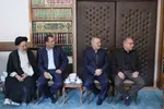 دیدار استاندار جدید آذربایجان شرقی با امام جمعه تبریز‎