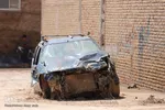 بازدید اعضای ستاد بحران آذربایجان شرقی از مناطق سیل زده شهرستان اهر‎