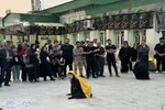 اجرای نمایش میدانی «پرسه در نیاز» در امامزاده ابراهیم(ع) آمل