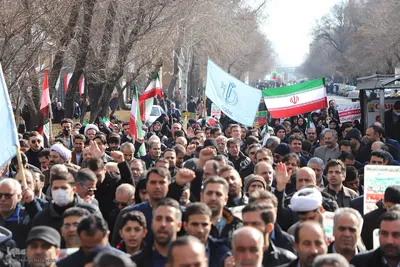راهپیمایی 22 بهمن تبریز‎