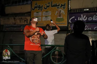 رونمایی از دیوارنگاره محرمی ۱۴۰۰ میدان ولیعصر(عج)