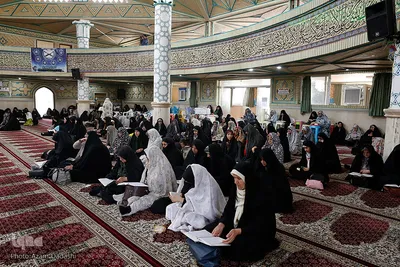 محفل انس با قرآن در مسجد جامع المهدی قزوین