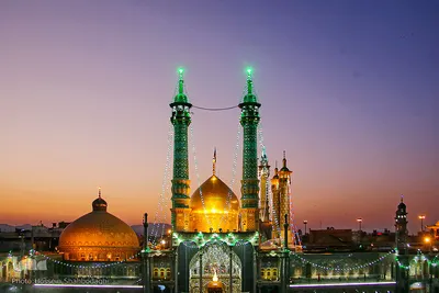 میلاد امام علی(ع) در حرم کریمه اهل‌بیت (س)