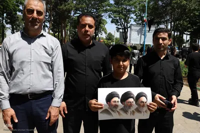 ویژه برنامه همگام با تشییع کنندگان آقای شهید ایران در اهر