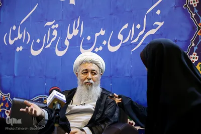 غرفه خبرگزاری ایکنا در هفتمین روز بیست و ششمین نمایشگاه قرآن کریم
