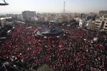 تشییع پیکر رهبر شهید در تهران/ 1